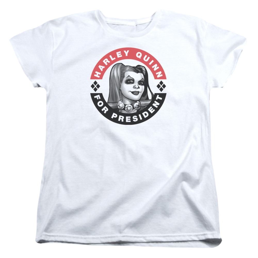 Batman Harley President Circle - Women's T-Shirt Women's T-Shirt Harley Quinn