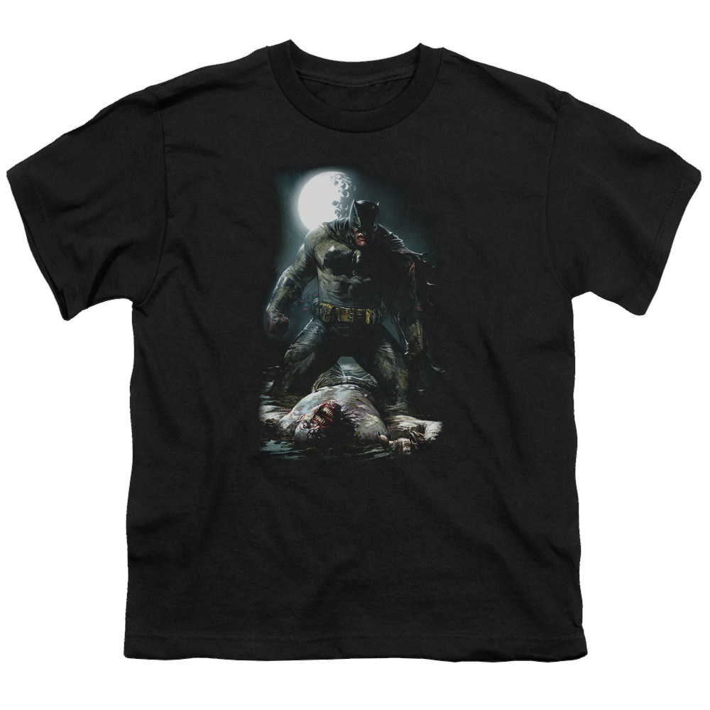 DC Batman Mudhole - Youth T-Shirt Youth T-Shirt (Ages 8-12) Batman