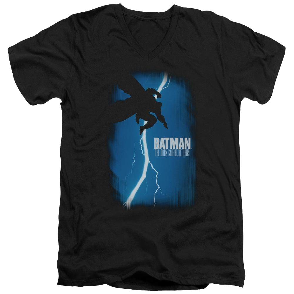 Batman Dkr Cover - Men's V-Neck T-Shirt Men's V-Neck T-Shirt Batman
