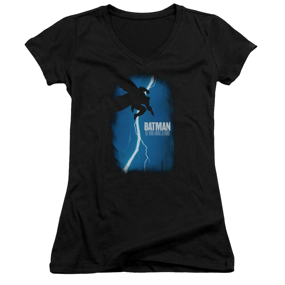 Batman Dkr Cover - Juniors V-Neck T-Shirt Juniors V-Neck T-Shirt Batman