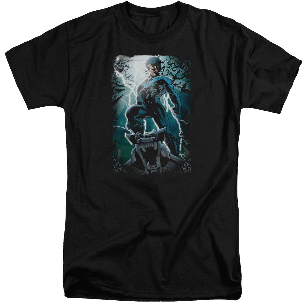 Batman Night Light - Men's Tall Fit T-Shirt Men's Tall Fit T-Shirt Nightwing