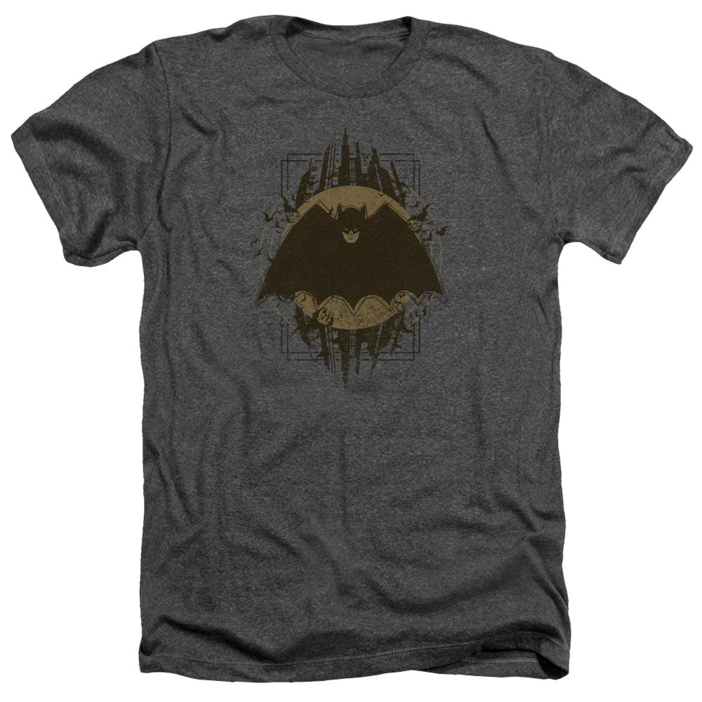 Batman Batman Crest - Men's Heather T-Shirt Men's Heather T-Shirt Batman
