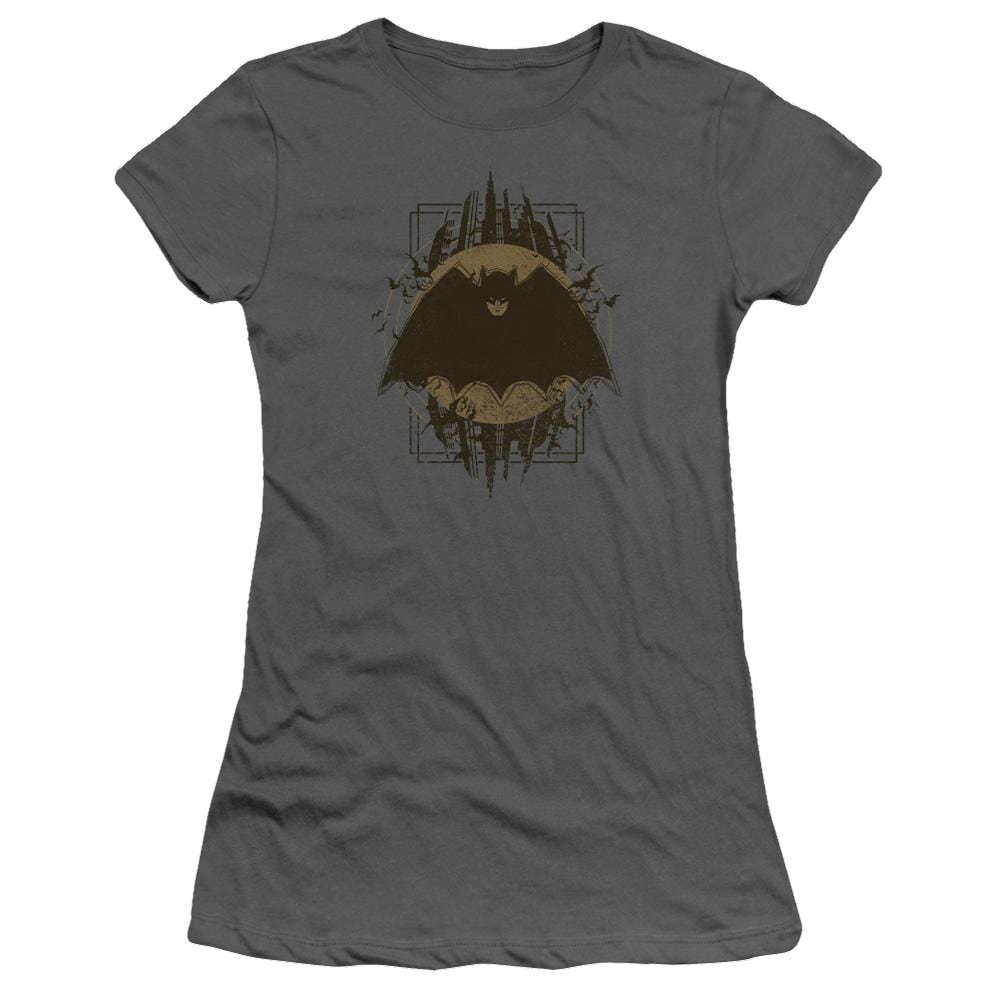 Batman Batman Crest - Juniors T-Shirt Juniors T-Shirt Batman
