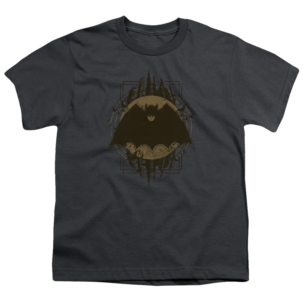 DC Batman Batman Crest - Youth T-Shirt Youth T-Shirt (Ages 8-12) Batman