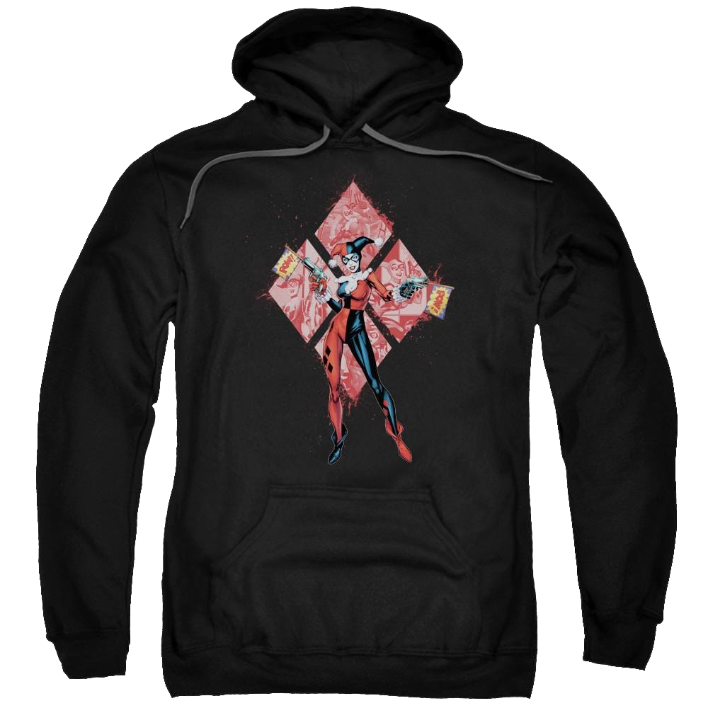 Batman Harley Quinn (diamonds) - Pullover Hoodie Pullover Hoodie Harley Quinn