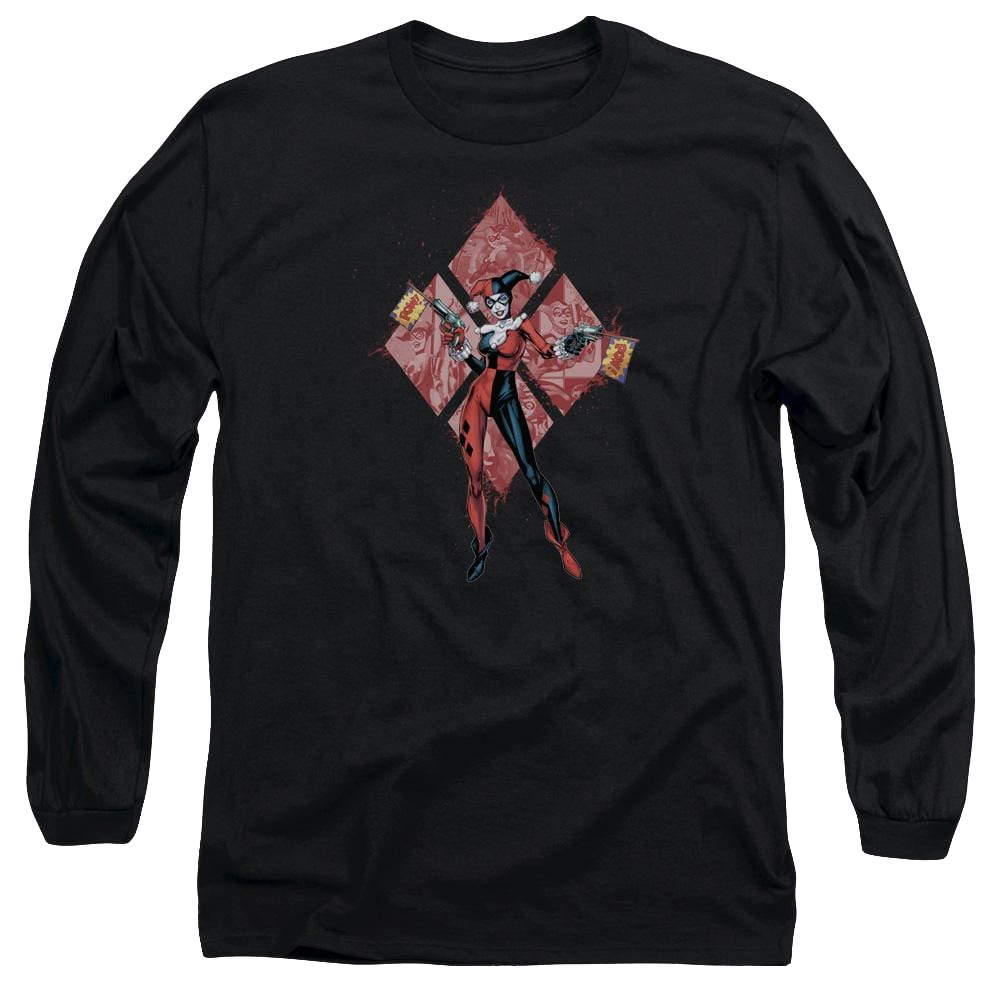 Batman Harley Quinn (diamonds) - Men's Long Sleeve T-Shirt Men's Long Sleeve T-Shirt Harley Quinn