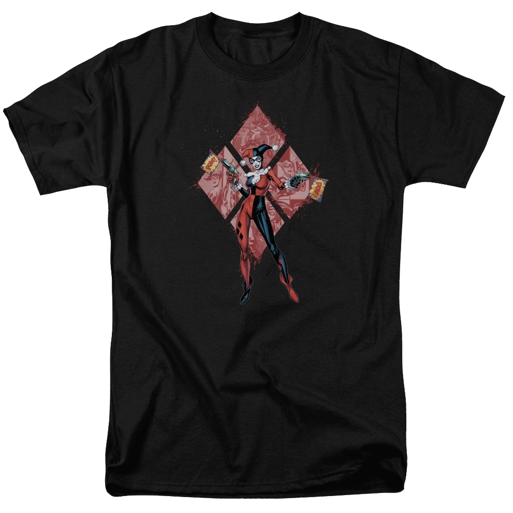 Batman Harley Quinn (diamonds) - Men's Regular Fit T-Shirt Men's Regular Fit T-Shirt Harley Quinn
