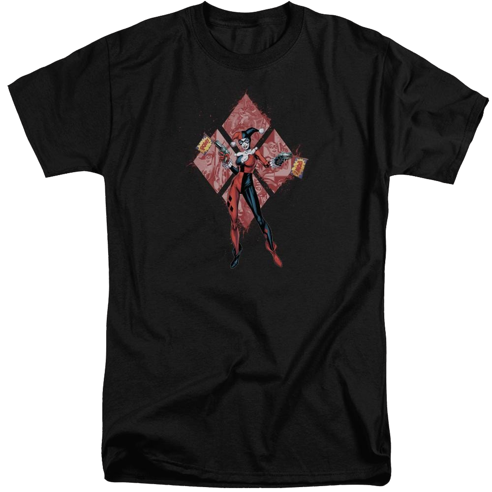 Batman Harley Quinn (diamonds) - Men's Tall Fit T-Shirt Men's Tall Fit T-Shirt Harley Quinn