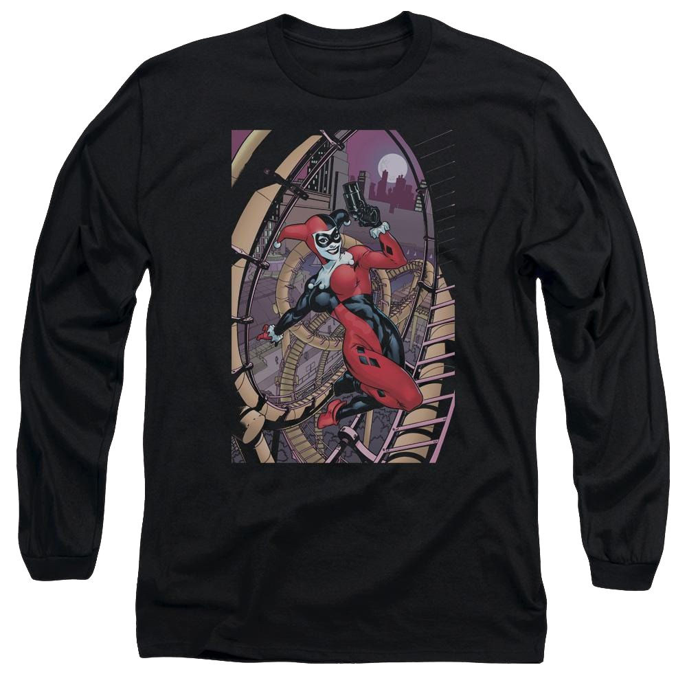 Batman Harley First - Men's Long Sleeve T-Shirt Men's Long Sleeve T-Shirt Harley Quinn