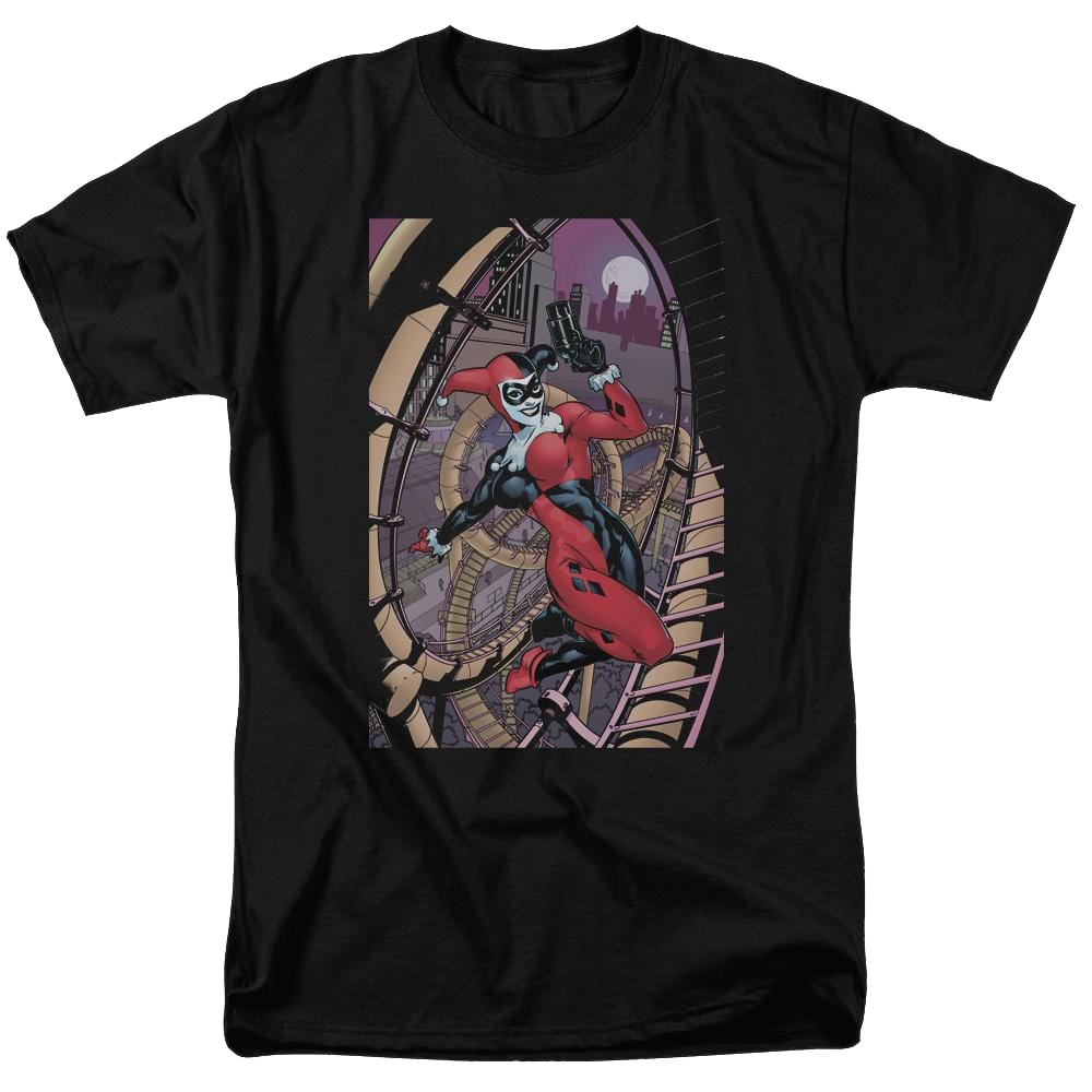 Batman Harley First - Men's Regular Fit T-Shirt Men's Regular Fit T-Shirt Harley Quinn