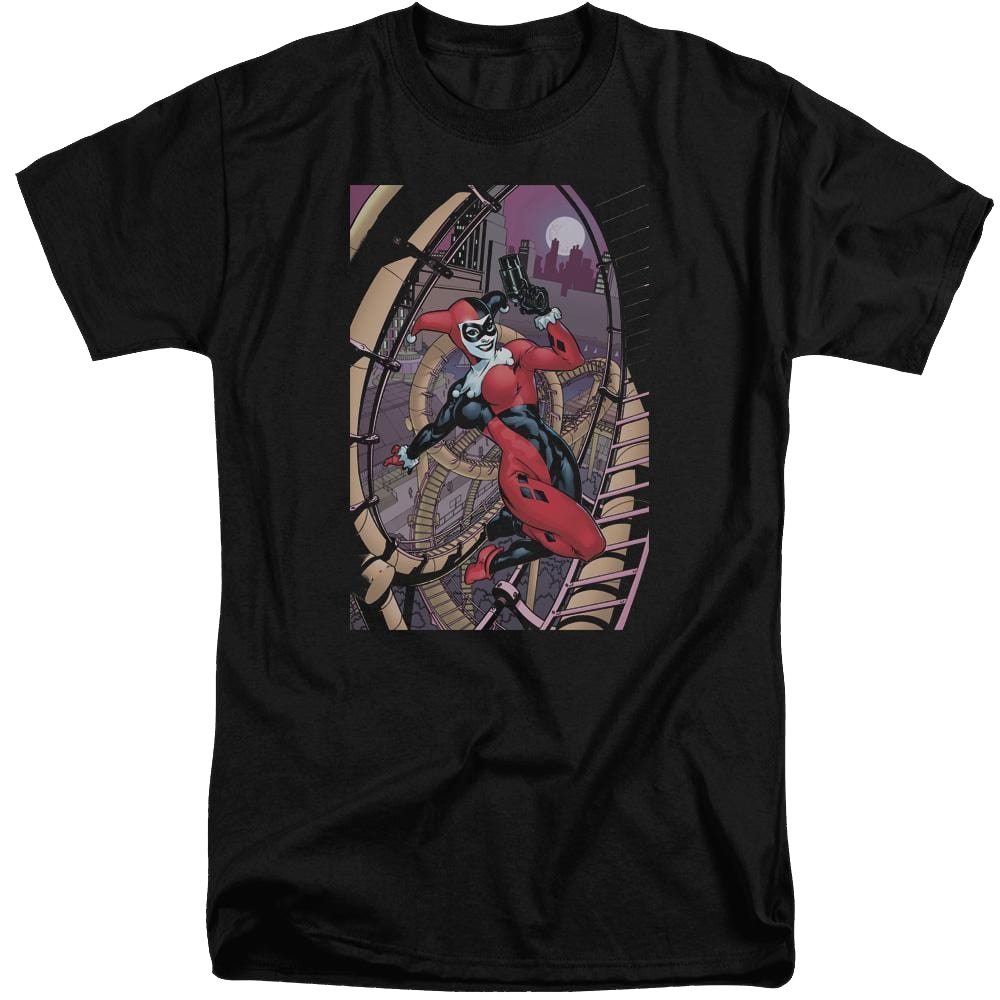 Batman Harley First - Men's Tall Fit T-Shirt Men's Tall Fit T-Shirt Harley Quinn