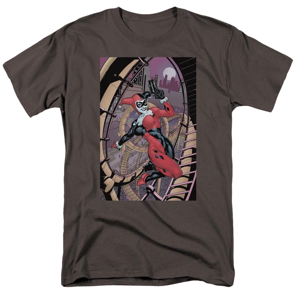 Batman Harley First - Men's Regular Fit T-Shirt Men's Regular Fit T-Shirt Harley Quinn