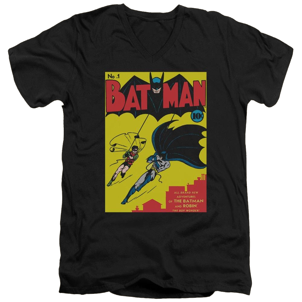 Batman Batman First - Men's V-Neck T-Shirt Men's V-Neck T-Shirt Batman
