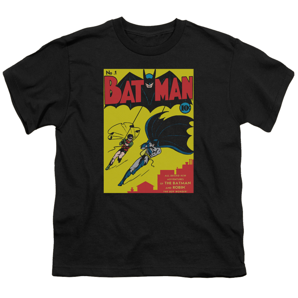 DC Batman Batman First - Youth T-Shirt Youth T-Shirt (Ages 8-12) Batman