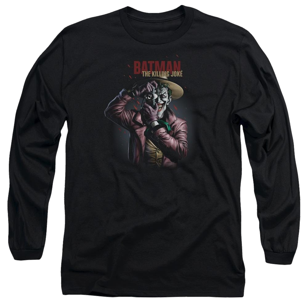 Joker, The Killing Joke Camera - Men's Long Sleeve T-Shirt Men's Long Sleeve T-Shirt Joker