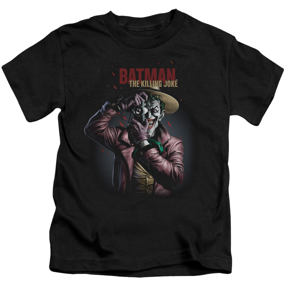 Joker, The Killing Joke Camera - Kid's T-Shirt Kid's T-Shirt (Ages 4-7) Joker