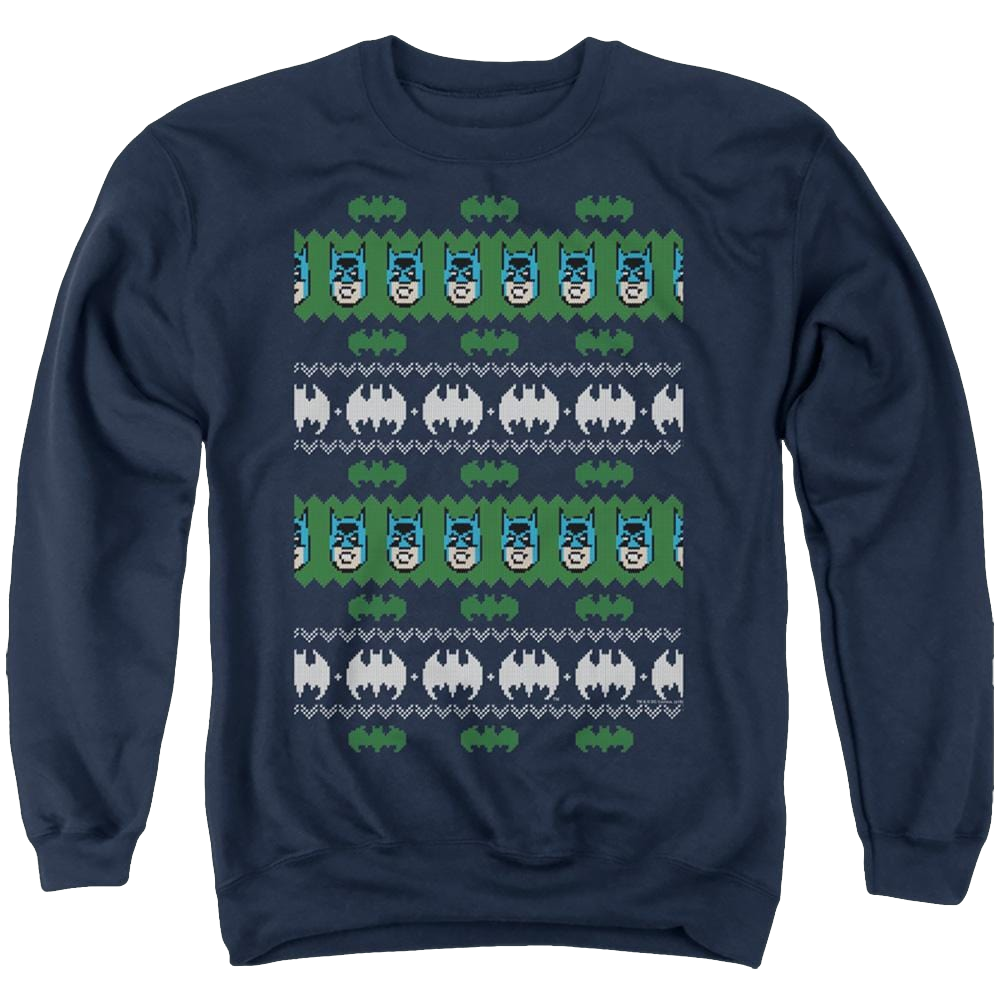Dc Batman Batman Christmas Sweater - Men's Crewneck Sweatshirt Men's Crewneck Sweatshirt Batman
