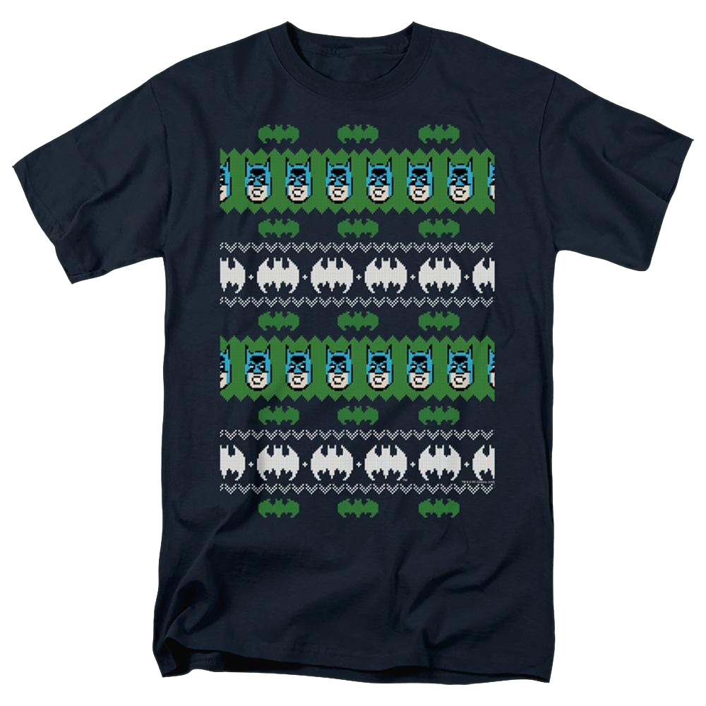 Dc Batman Batman Christmas Sweater - Men's Regular Fit T-Shirt Men's Regular Fit T-Shirt Batman