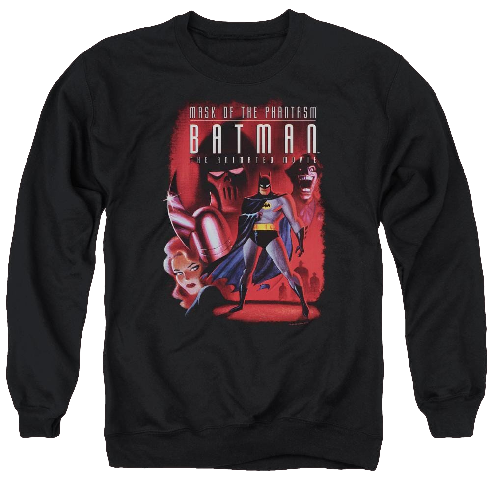 Batman Phantasm Cover - Men's Crewneck Sweatshirt Men's Crewneck Sweatshirt Batman