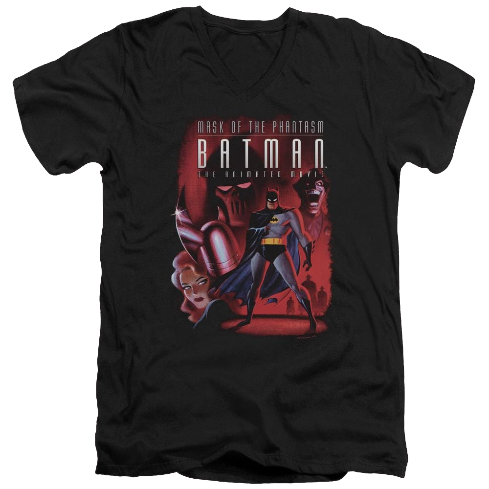 Batman Phantasm Cover - Men's V-Neck T-Shirt Men's V-Neck T-Shirt Batman