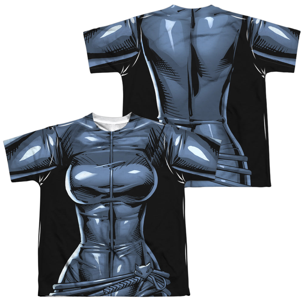 Catwoman Catwoman Uniform (Front/Back Print) - Youth All-Over Print T-Shirt Youth All-Over Print T-Shirt (Ages 8-12) Catwoman