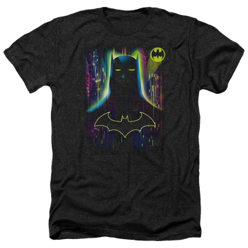 Batman Knight Lights - Men's Heather T-Shirt Men's Heather T-Shirt Batman