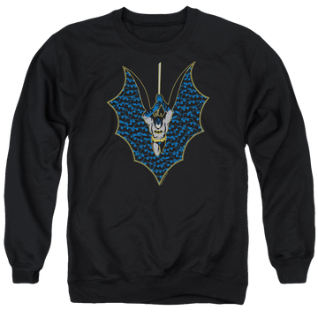Batman Bat Fill - Men's Crewneck Sweatshirt Men's Crewneck Sweatshirt Batman