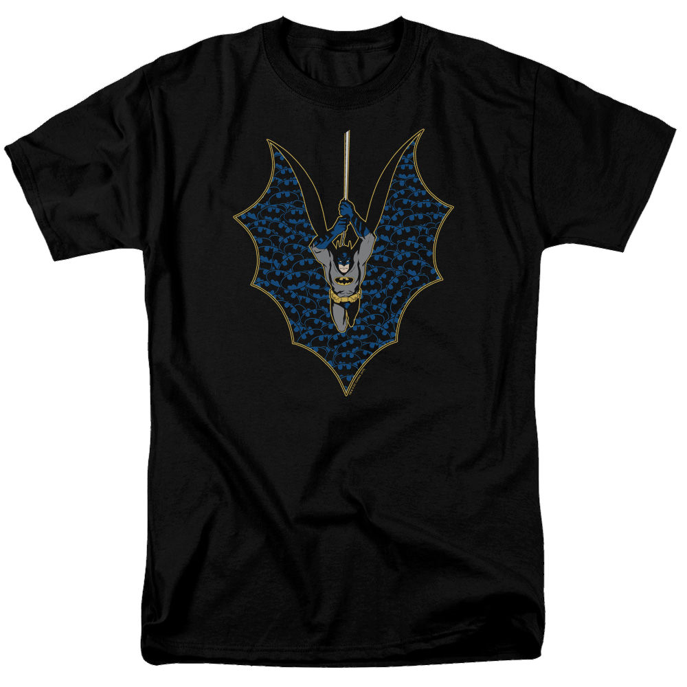 Batman Bat Fill - Men's Regular Fit T-Shirt Men's Regular Fit T-Shirt Batman