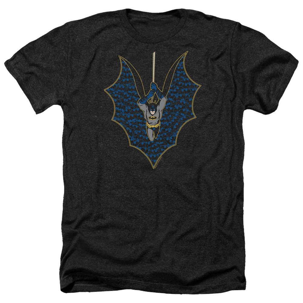 Batman Bat Fill - Men's Heather T-Shirt Men's Heather T-Shirt Batman