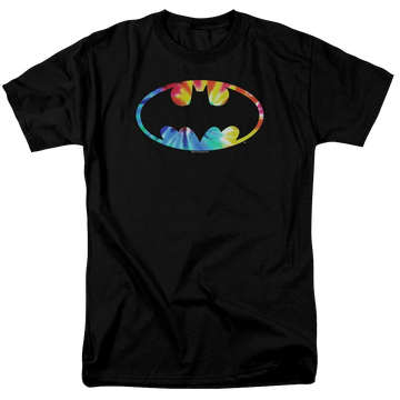 Batman Tie Dye Batman Logo - Men's Regular Fit T-Shirt Men's Regular Fit T-Shirt Batman