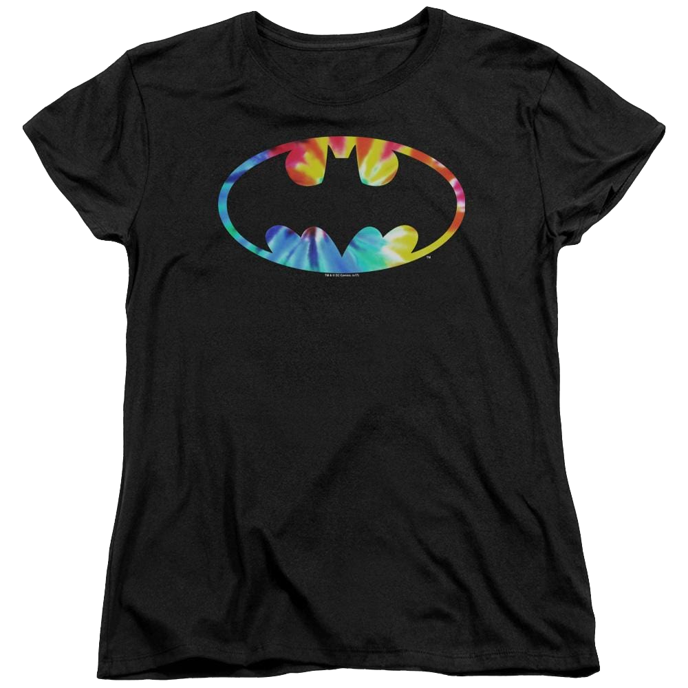 Batman Tie Dye Batman Logo - Women's T-Shirt Women's T-Shirt Batman