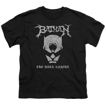 DC Batman Black Metal Batman - Youth T-Shirt Youth T-Shirt (Ages 8-12) Batman