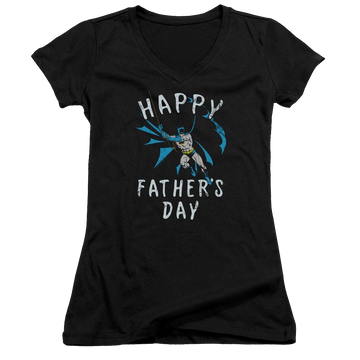 Batman Fathers Day - Juniors V-Neck T-Shirt Juniors V-Neck T-Shirt Batman