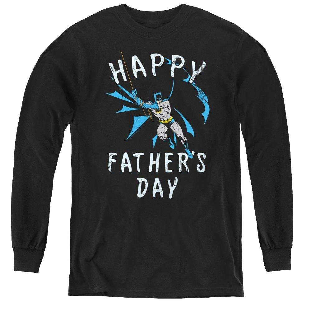 Dc Batman Fathers Day - Youth Long Sleeve T-Shirt Youth Long Sleeve T-Shirt Batman