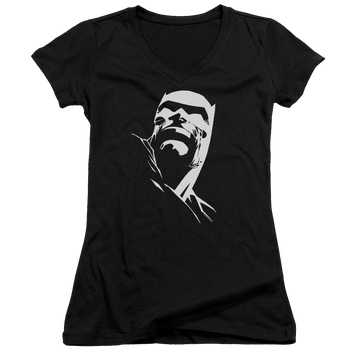 Batman Dkr Head - Juniors V-Neck T-Shirt Juniors V-Neck T-Shirt Batman
