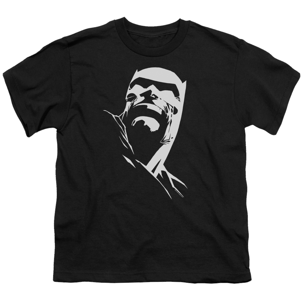 DC Batman Dkr Head - Youth T-Shirt Youth T-Shirt (Ages 8-12) Batman