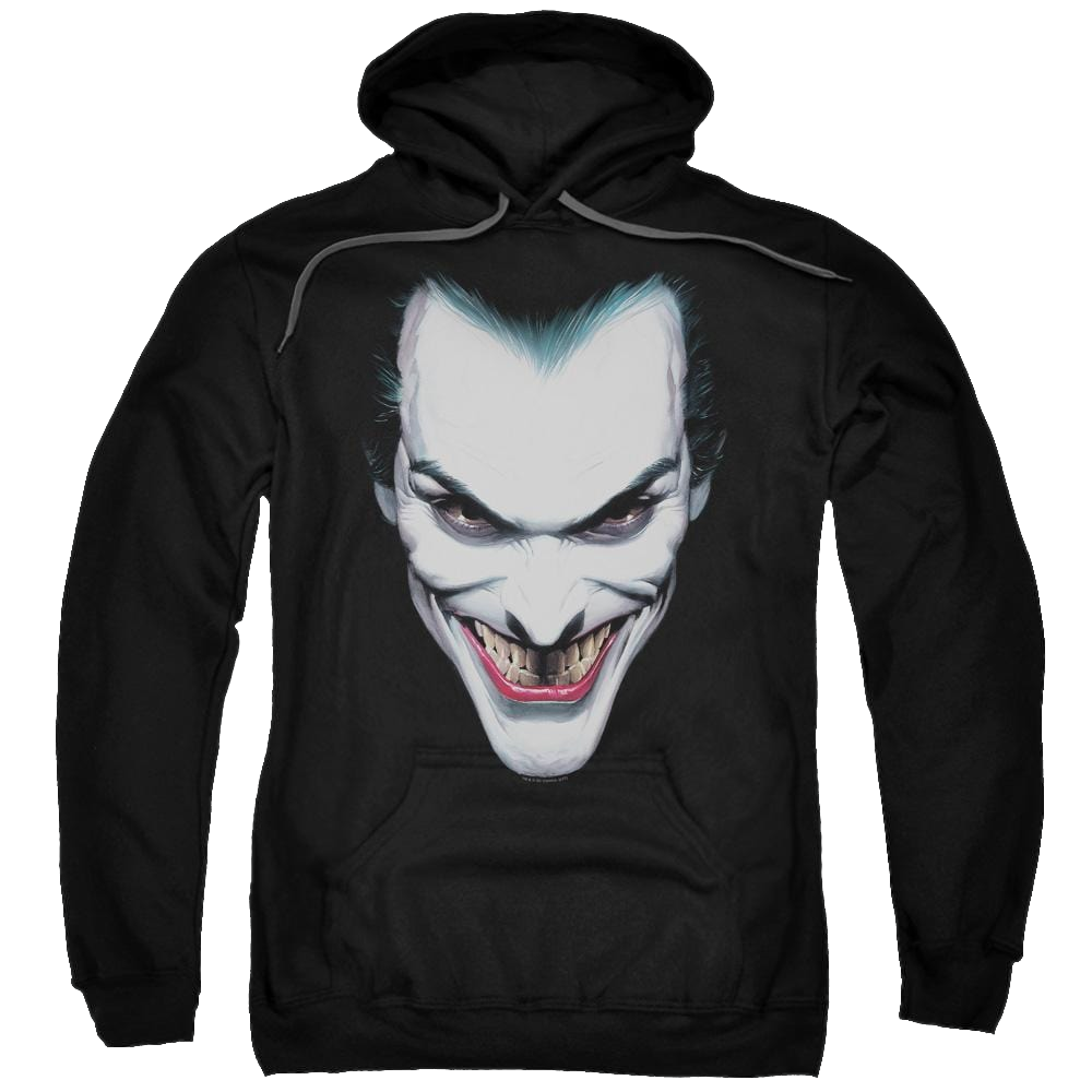 Batman Joker Portrait - Pullover Hoodie Pullover Hoodie Joker