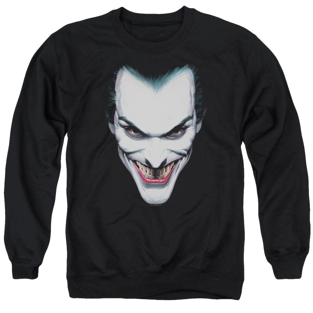 Batman Joker Portrait - Men's Crewneck Sweatshirt Men's Crewneck Sweatshirt Joker