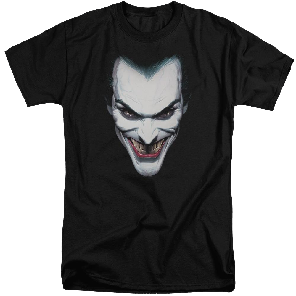 Batman Joker Portrait - Men's Tall Fit T-Shirt Men's Tall Fit T-Shirt Joker