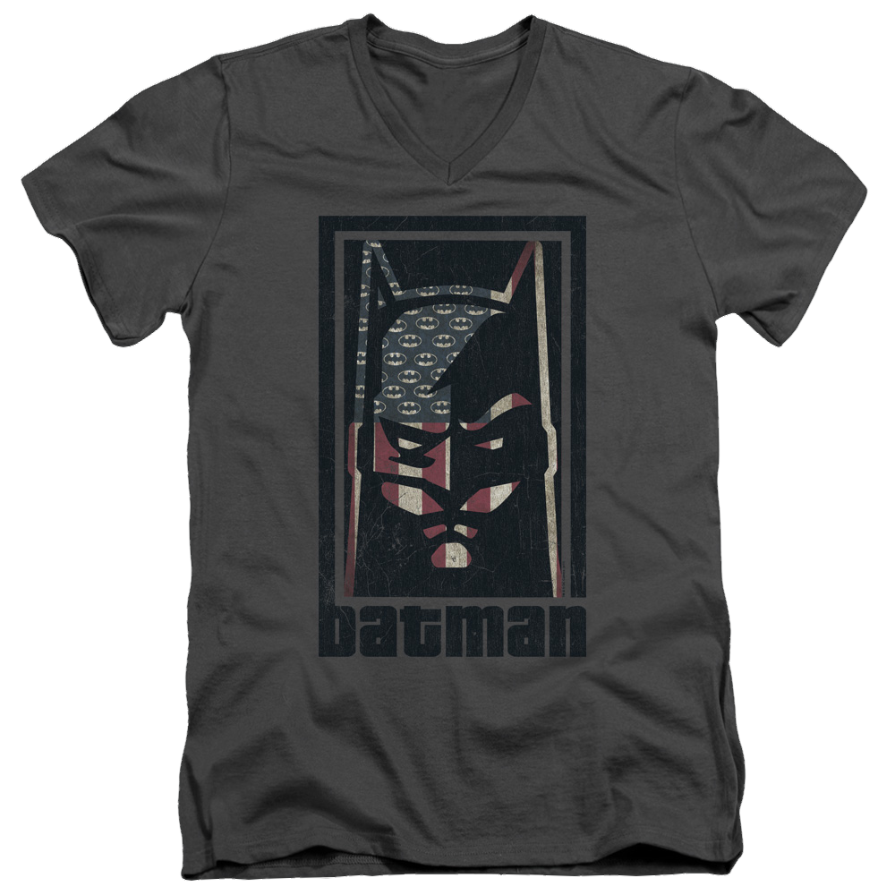 Batman American Batman - Men's V-Neck T-Shirt Men's V-Neck T-Shirt Batman