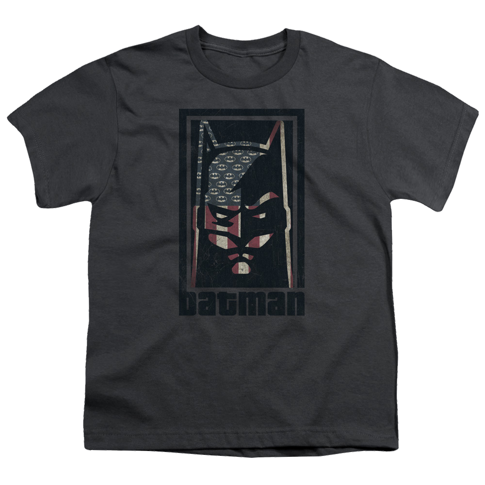 DC Batman American Batman - Youth T-Shirt Youth T-Shirt (Ages 8-12) Batman