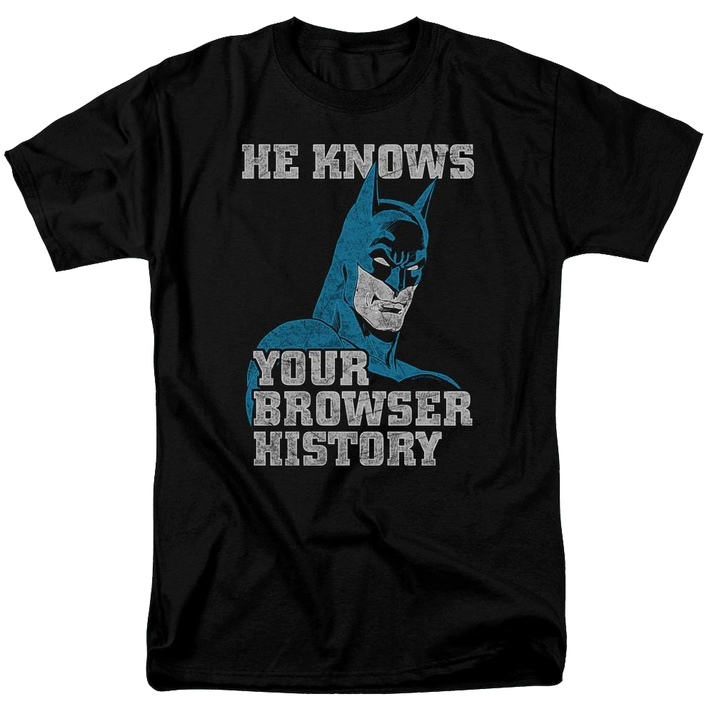 Batman Batman Knows - Men's Regular Fit T-Shirt Men's Regular Fit T-Shirt Batman