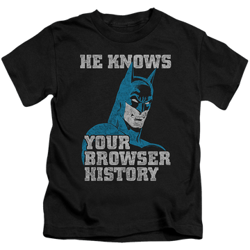 DC Batman Batman Knows - Kid's T-Shirt Kid's T-Shirt (Ages 4-7) Batman