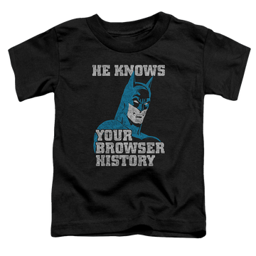 DC Batman Batman Knows - Toddler T-Shirt Toddler T-Shirt Batman