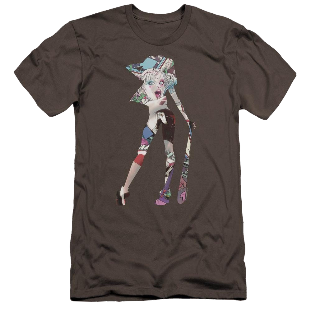 Harley Quinn Scene Inside - Men's Premium Slim Fit T-Shirt Men's Premium Slim Fit T-Shirt Harley Quinn