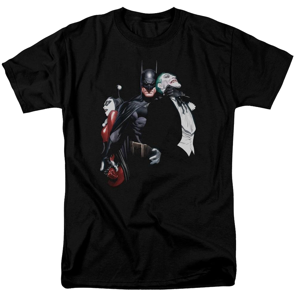 Batman Joker Harley Choke - Men's Regular Fit T-Shirt Men's Regular Fit T-Shirt Harley Quinn
