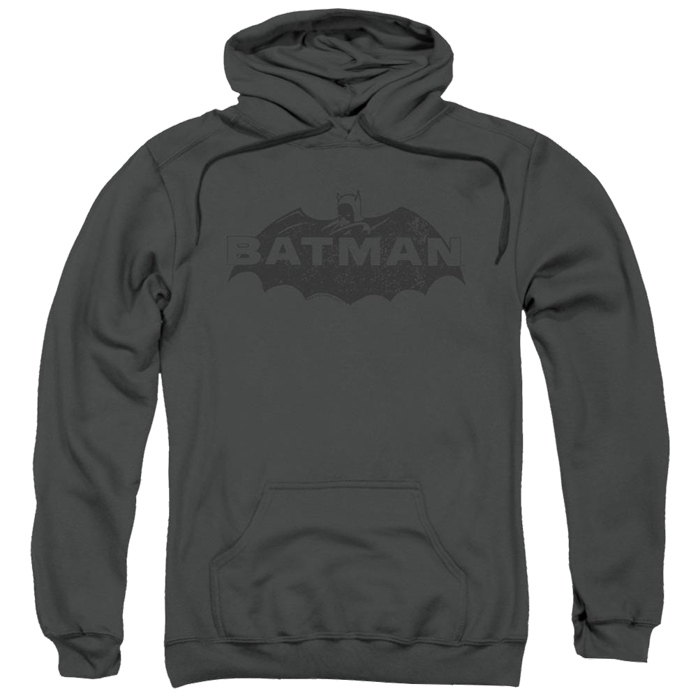 Batman Newsprint Logo - Pullover Hoodie Pullover Hoodie Batman