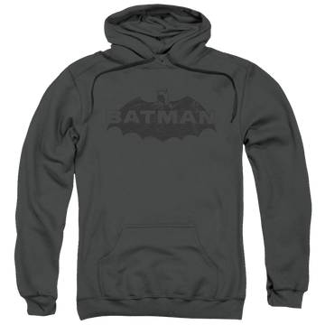 Batman Newsprint Logo - Pullover Hoodie Pullover Hoodie Batman