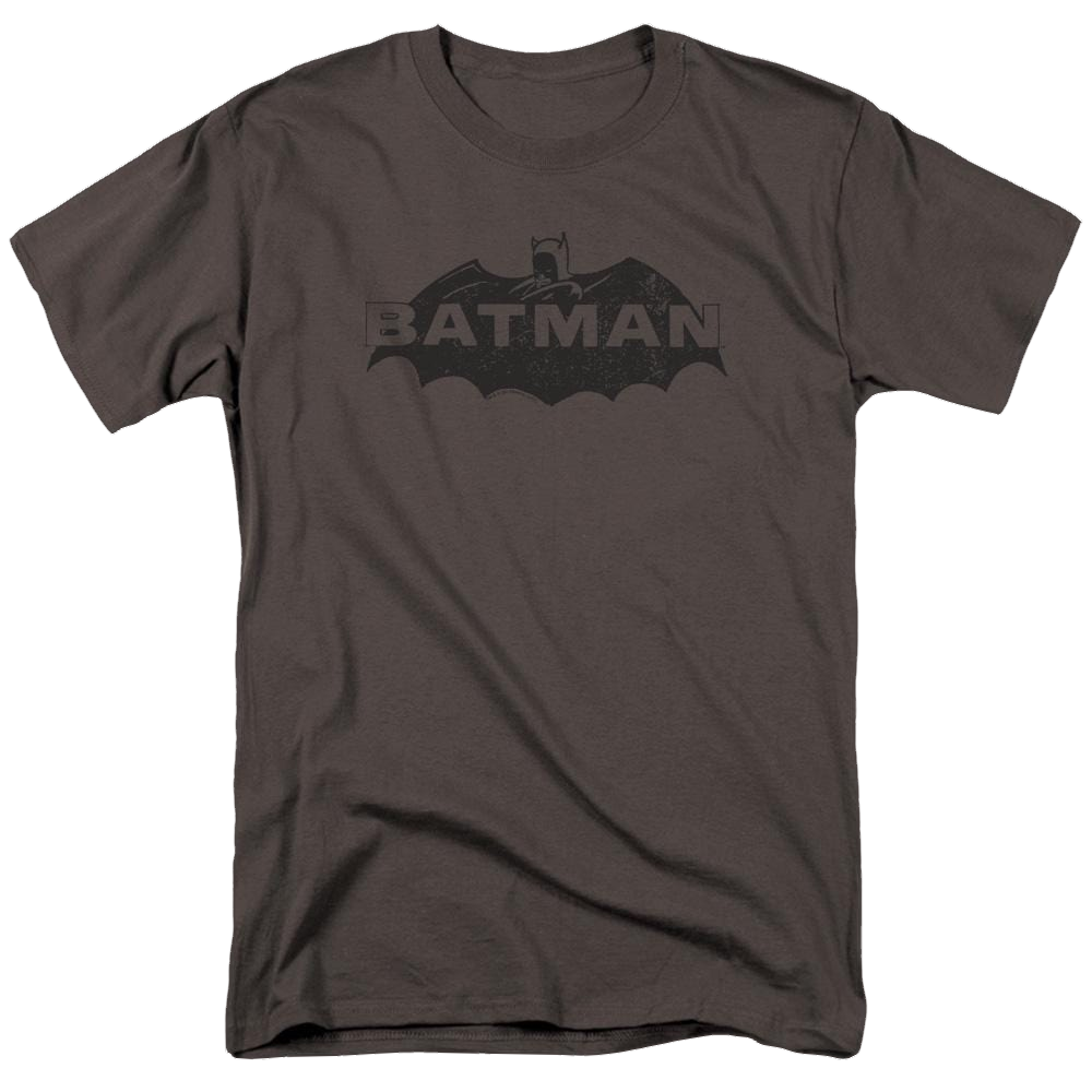 Batman Newsprint Logo - Men's Regular Fit T-Shirt Men's Regular Fit T-Shirt Batman