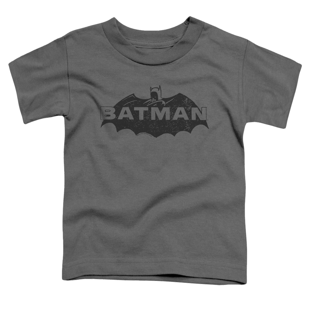 DC Batman Newsprint Logo - Kid's T-Shirt Kid's T-Shirt (Ages 4-7) Batman